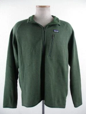 Patagonia 25521 Better Sweater Men’s L 1/4-Zip Fleece Top Jacket Green Pullover - Image 1 of 4