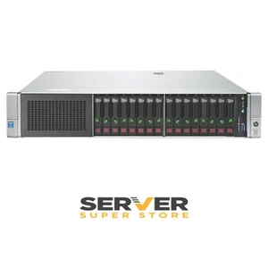 HP ProLiant DL380 G9 Server 2x E5-2650 V4 =24 Cores P440ar 64GB RAM 2x 900GB SAS - Picture 1 of 3