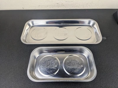 #bm671 Mac Tools (2) Bandeja magnética para piezas 9,5" x 5,5" + 14" x 6,5" Foto 1 de 4