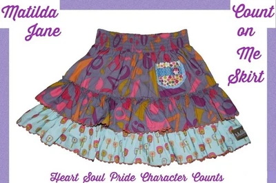 FALDA MATILDA JANE 8 CORAZÓN ALMA ORGULLO CUENTA CONMIGO NUEVA SIN ETIQUETAS Foto 1 de 4