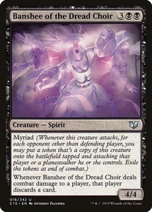 MTG Banshee of the Dread Choir  - Commander 2015 #016 - Picture 1 of 1