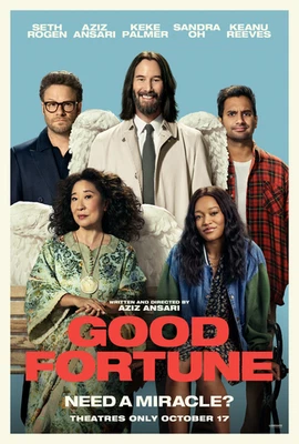 Good Fortune (2025) Movie Poster, Action Comedy  Movie Print - Image 1 of 4