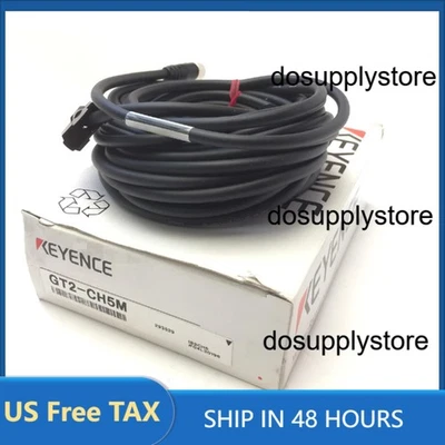 Keyence GT2-CH5M High-Accuracy Digital Contact Sensor Head Cable Straight, M8 5M - Image 1 of 4