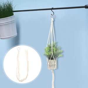  4 Stück Hängetöpfe für den Innenbereich Pflanzenhalter Böhmische Wanddeko - Bild 1 von 10