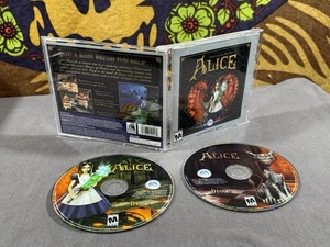 American Mcgee's ALICE Game PC Windows CD-ROM 2000 2 Disc Set - Picture 1 of 7