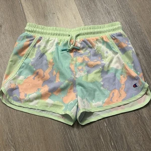 Champion Girl’s Camo Style Print Athletic Shorts Size 10/12 – Girls Activewear - Picture 1 of 6
