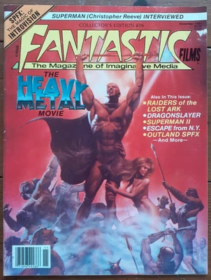 FANTASTIC FILMS VOL 4, NO. 2, CHRISTOPHER REEVE INTERVIEW, NOVEMBER 1981 - Image 1 of 3