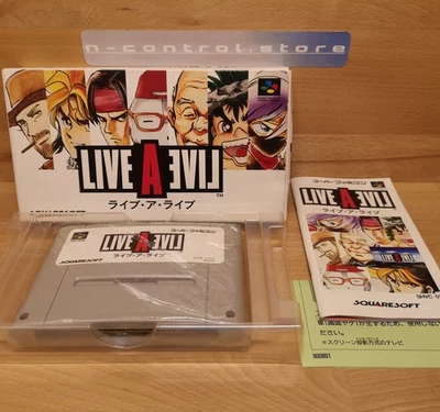 Super Famicom Spiel Games LIVE A LIVE OVP CIB Nintendo SNES Japan Sammlung - Bild 1 von 4