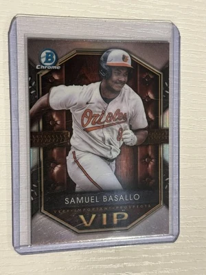 2025 Bowman Very Important Prospects VIP #VIP-4 Samuel Basallo Baltimore Orioles - Image 1 of 2