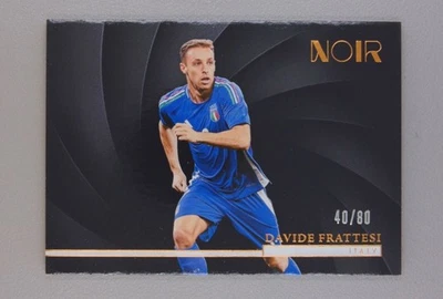 Davide Frattesi 2024-25 Panini Noir Soccer Bronze 40/80 #189 - Image 1 of 2