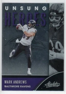 2020 Panini Absolute Football Mark Andrews Unsung Heroes #UH-MA - Picture 1 of 2
