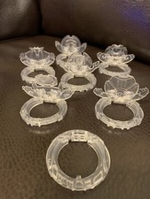 Ben 10 Clear Plastic  Crystal Topper POPup Discs & Parts for Omnitrix Set of 6