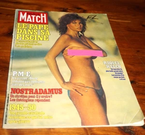 PARIS MATCH 1684 Sept 1981 RAQUEL WELCH Jean Paul II Nostradamus - Picture 1 of 6