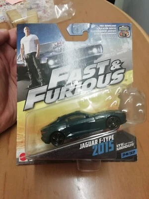 Fast Furious Mattel 1:55 JAGUAR F-TYPE 2015 # 24 - Image 1 of 4