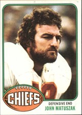 1976 Topps Football Card #403 John Matuszak - NM