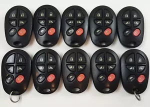 ORIGINAL LOT OF 10 TOYOTA SIENNA 04-18 OEM KEY LESS REMOTE US POWER SLIDING DOOR - Picture 1 of 12