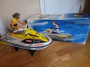 Kyosho Wavechopper 20" Wave Chopper 1/5 VINTAGE RARO RC moto d'acqua - Foto 1 di 7