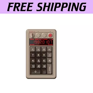C64 Vintage Inspired Numpad: Lightweight 2-in-1 Calculator & Gaming Keypad - Picture 1 of 11