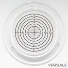 Dosenlibelle Wasserwaage Groß Ø 100 x 14mm Libelle Präzisions Waage Fussplatte