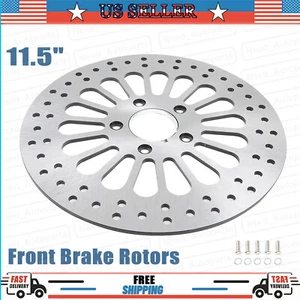 Rotor de freno delantero 11,5 para Harley Heritage Softail Custom Fatboy FLSTF 1984-1999 - Imagen 1 de 13