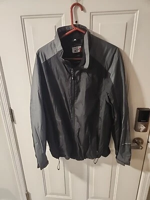 Weatherproof 32 Degrees Men's Sz L Coat Jacket Black Grey Full Zip Jacket - Image 1 of 4