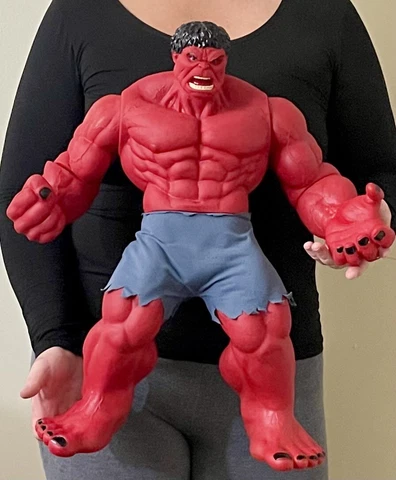 Red Hulk 20in Giant Action Figure Jumbo Figure Mexican Bootleg Mexican Toys Cover