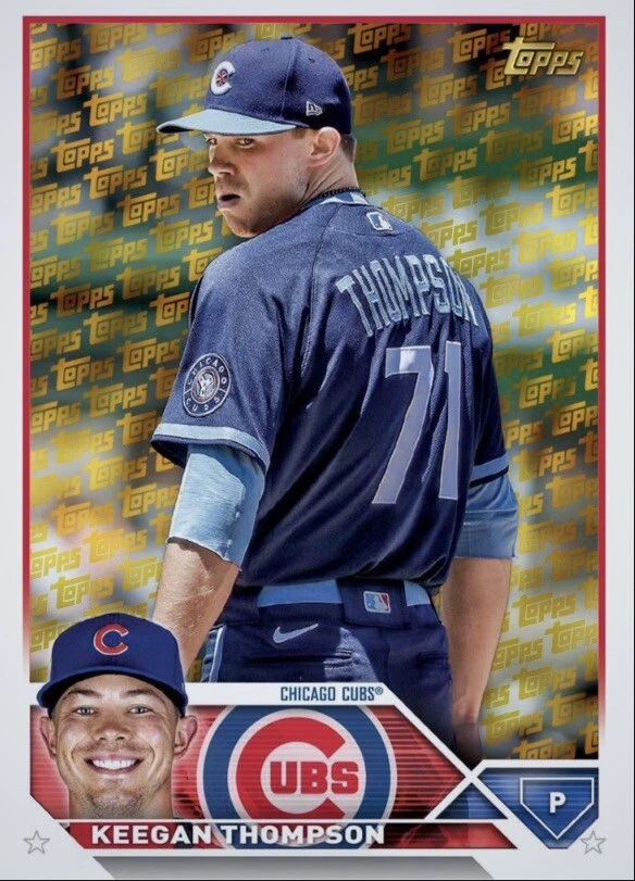 [DIGITAL] Topps Bunt - Keegan Thompson - Baseball 23 S1 - Launch Base - Image 1 of 1