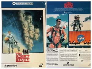 The Right Stuff (Laserdisc, 1984, Warner) 4 Oscars (best Picture) Sam Shepard - Imagen 1 de 5