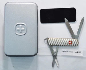 Wenger Sterling Silver Swiss Army knife (Swirl)- new NIB retired #A201 - Picture 1 of 6