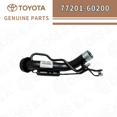 Subconjunto de tubería genuino Toyota Land Cruiser, entrada de tanque de combustible 77201-60200 OEM Foto 1 de 4