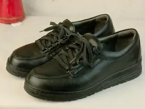 Zapatos para mujer Mephisto Mobils de cuero negro talla uk 6 - Imagen 1 de 16