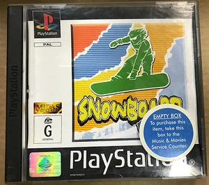 Snowboard Racer PLAYSTATION 1 Sony PS1 Aus PAL - Picture 1 of 3