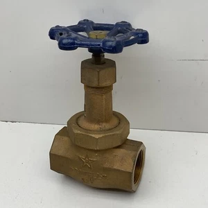 Powell 200 Bronze Globe Valve 1-1/2" NPT - Picture 1 of 8