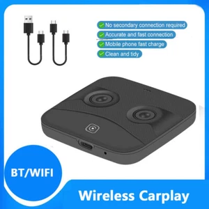 Caja Reproductor Dongle Adaptador Carplay Inalámbrico Para Apple IOS Coche Navegación Automática USB - Imagen 1 de 15