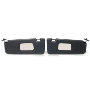 Sunvisor Fit For Bmw E30 Convertible 325eS 325e 318i 320i Black Pair 82-94 - Picture 1 of 2