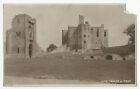 Northumberland - Warkworth Castle, Lion Tower & Keep - Vintage Postcard