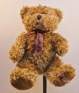 Supa Toys Brown Scruffy Teddy Love Bear Plush 26cm Soft Cuddly Toy - Bild 1 von 9