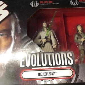 Star Wars Evolutions The Jedi Legacy 3Pk Action Figures Hasbro 2008 NIB - Picture 1 of 12