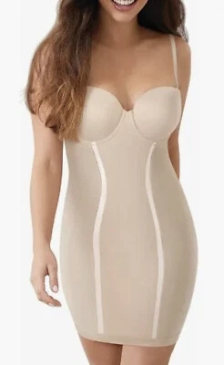 Maidenform Women's All-Over Solutions Body Beige Shaper (Size 36D) NEW $66 - Image 1 of 4
