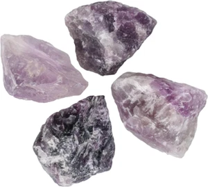 4 Stück Heilsteine Edelsteine Set,Natursteine Set ,Amethyst,Grüner Fluorit,Miner - Bild 1 von 7