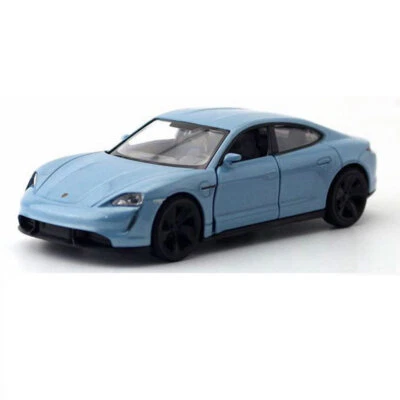 1/36 Porsche Taycan Turbo S Model Car Diecast Toy Cars Boys Toys for Kids Blue - Image 1 of 4