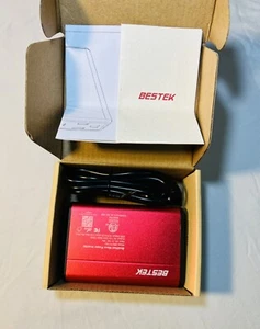 BESTEK 150W Power Inverter DC 12V to 110V AC Converter 4.2A Dual USB Car Adapte - Picture 1 of 4