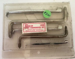 Snap On Tools ST50 5 Piece Offset Screwdriver Set #350 - Picture 1 of 6