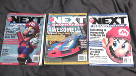 1996 next generation videogame magazines lot of 3 playstation saturn nintendo 64
