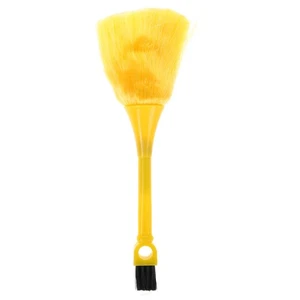  Small Duster Brush For Car Interior Dash Duster Home Kitchen Non Slip Handle - Afbeelding 1 van 12