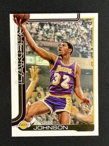 2025-26 Topps - Magic Johnson #255 Los Angeles Lakers - Picture 1 of 2