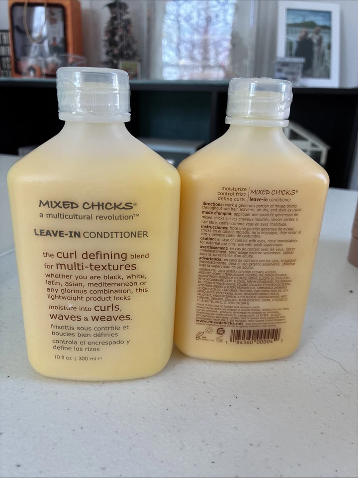 Acondicionador sin enjuague definidor de rizos y eliminación de frizz para 2 pollitos mixtos, 10 oz. Foto 1 de 1