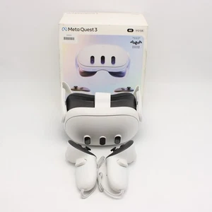 Meta Quest 3 4K Standalone VR Headset (White) 512GB w/ Batman: Arkham Shadow - Picture 1 of 11
