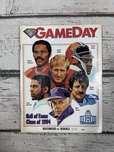 VTG Tampa Bay Buccaneers Vs Cincinnati Bengals HOF 1994 Gameday NFL Program Book - Picture 1 of 3