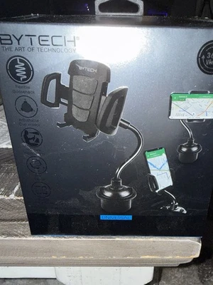 BYTECH Universal Cupholder Phone Mount for iPhone, Android, LG, HP etc. - Image 1 of 3